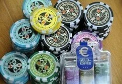 colorful casino chips